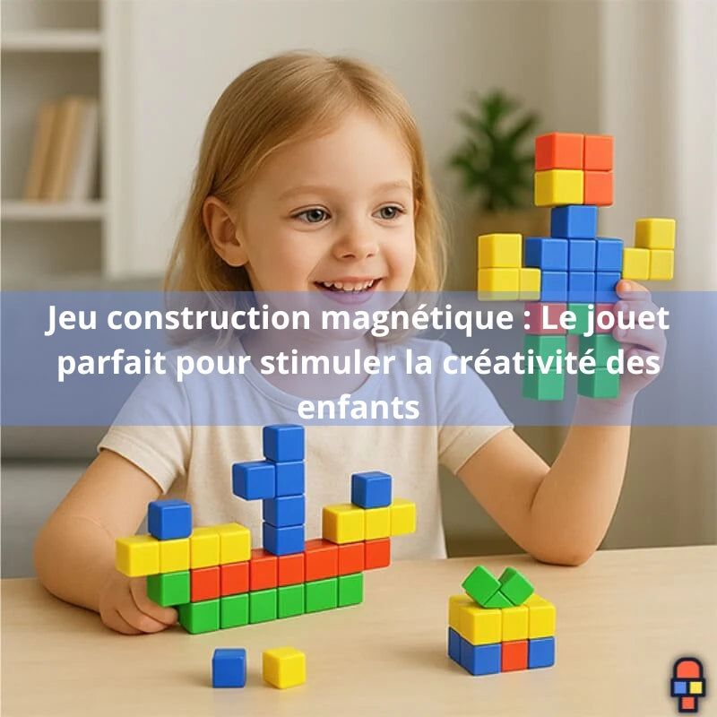 Jeu construction magnétique : Le jouet parfait pour stimuler la créati