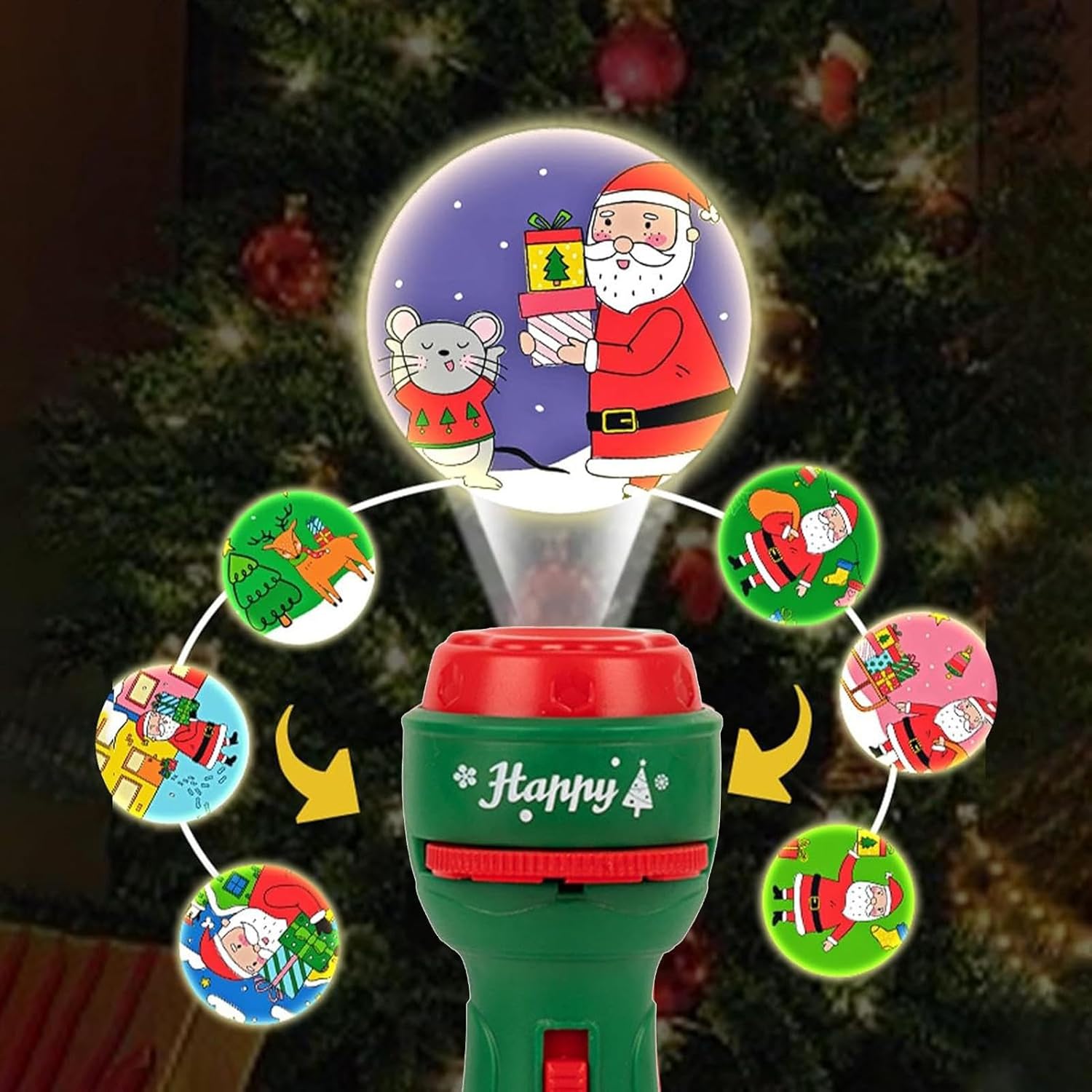 Lampe de projection Noël | Christmas Pocket™