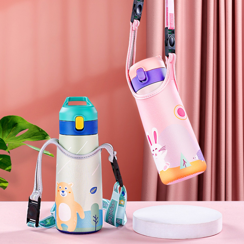 Gourdix™ | Gourde Isotherme en acier inoxydable pour enfants
