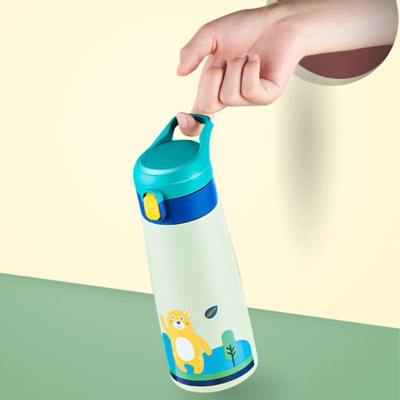 Gourdix™ | Gourde Isotherme en acier inoxydable pour enfants