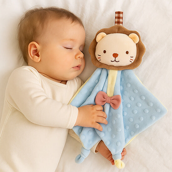 Doudou bébé garçon Léo Lionceau dodo