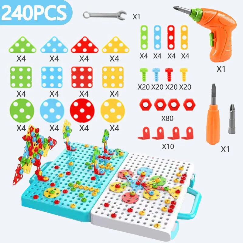 jeux de construction monptikit 240pcs