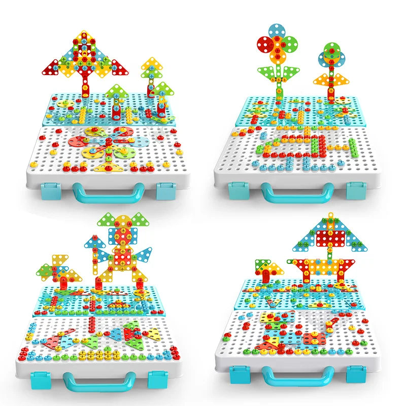 Jeux de construction 3D forme