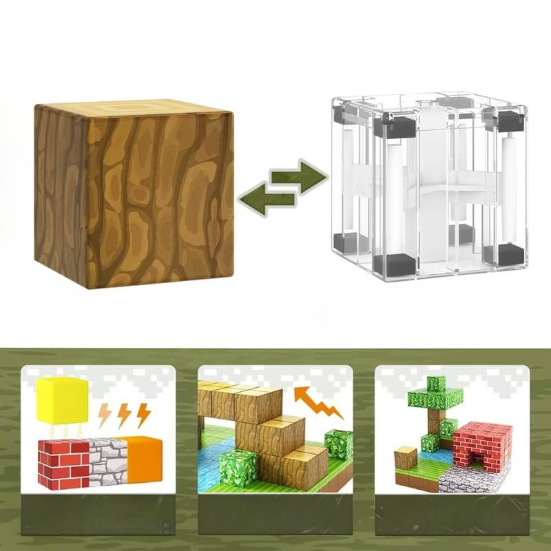 Jeu construction magnétique pixel aimant