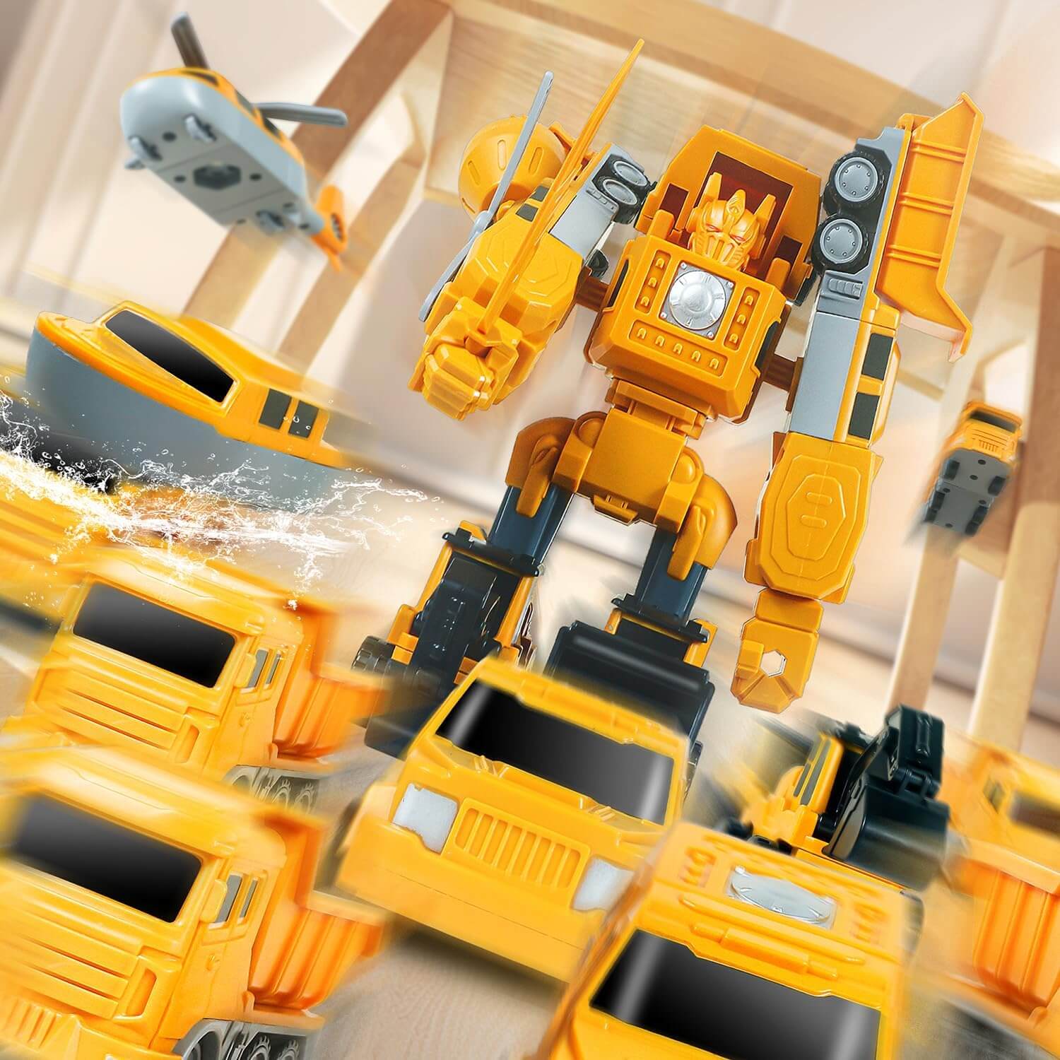 Jeu de construction magnetique Metanor heros