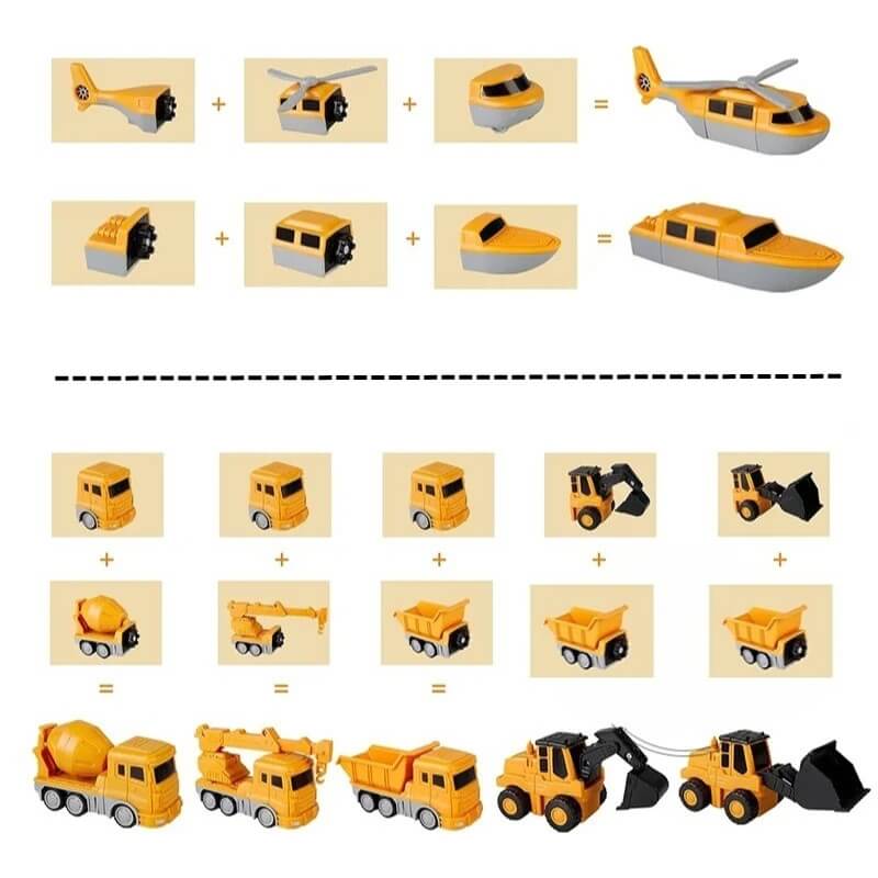 Jeu de construction magnetique Metanor unite