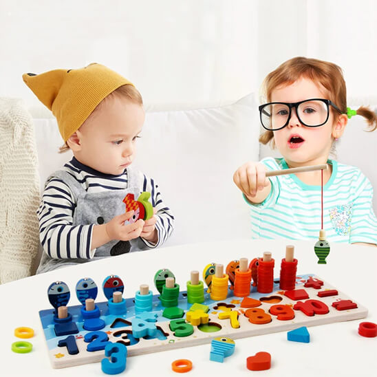 Puzzle en bois BabyBoard fille