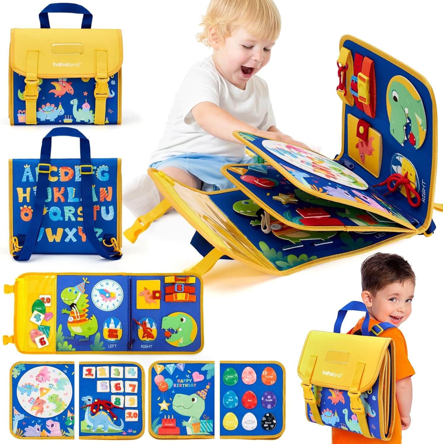 busy board montessori Cartable enfant