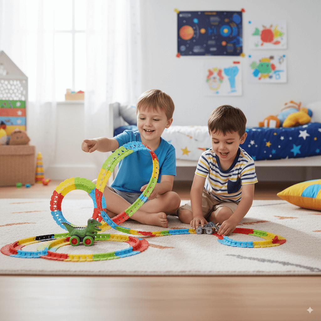 circuit voiture enfant dinospeed enfant 2