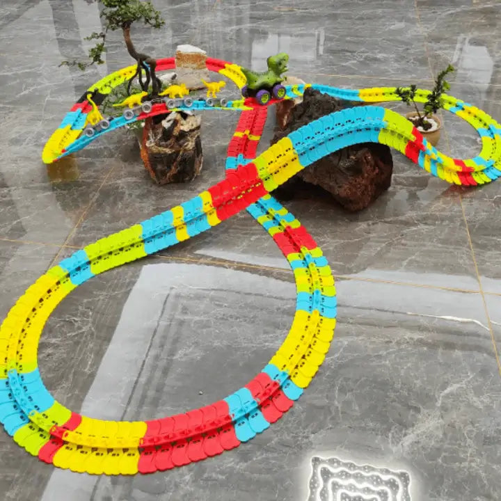 circuit voiture enfant dinospeed wow