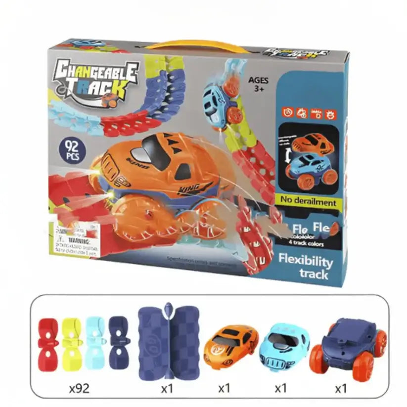 circuit voiture enfant gravityflex 92pcs