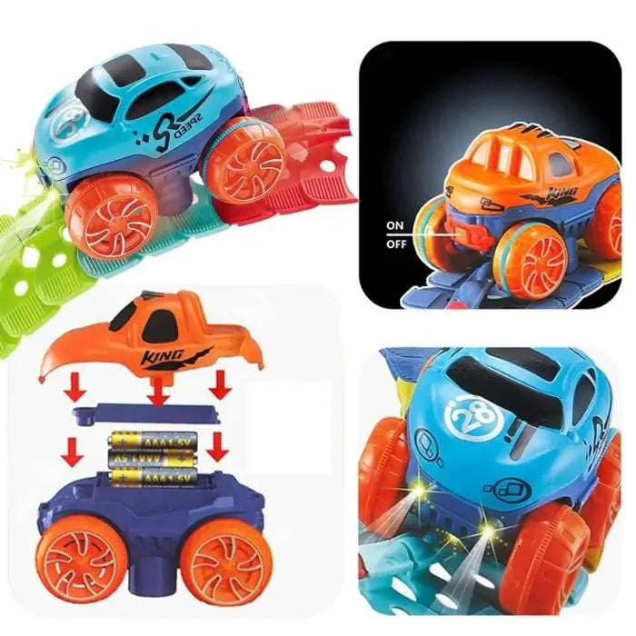 circuit voiture enfant gravityflex detail