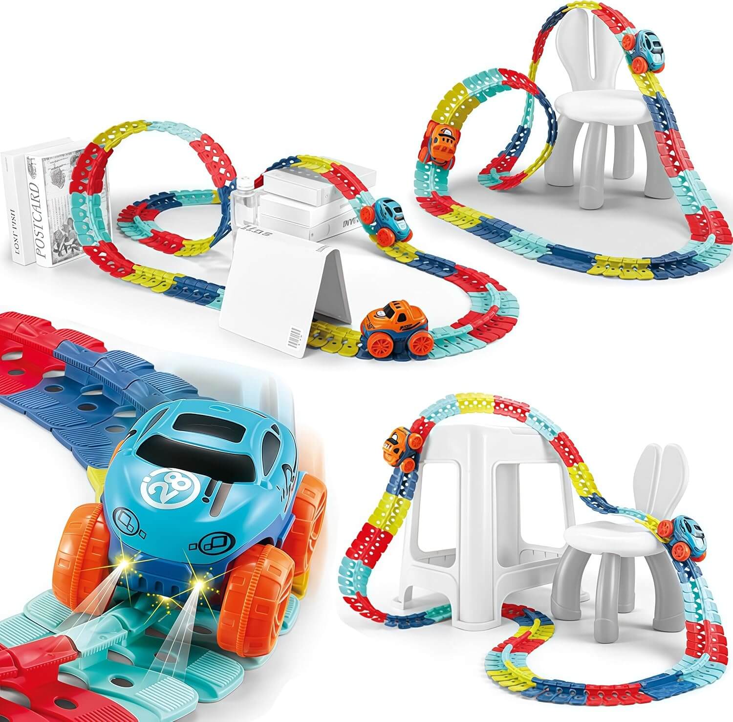 circuit voiture enfant gravityflex looping