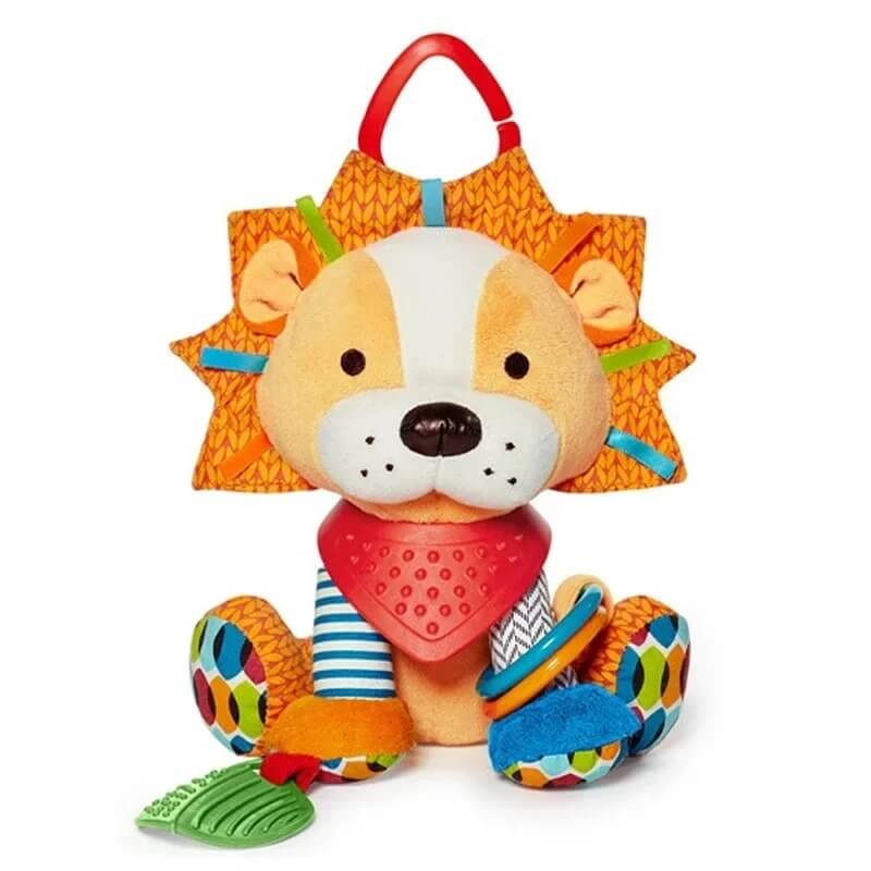 doudou bébé calin partout lion