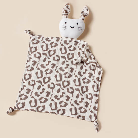 doudou bebe lapin motif