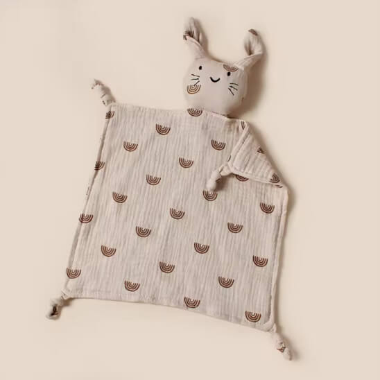 doudou bebe lapin plat ciel