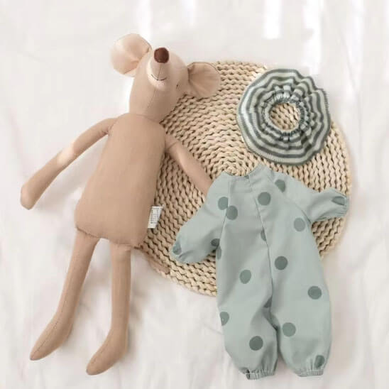 doudou bebe marcel souris