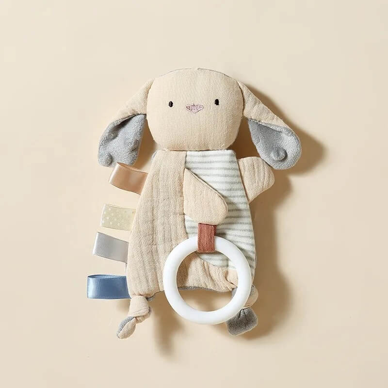 doudou bebe mordidou lapin beige