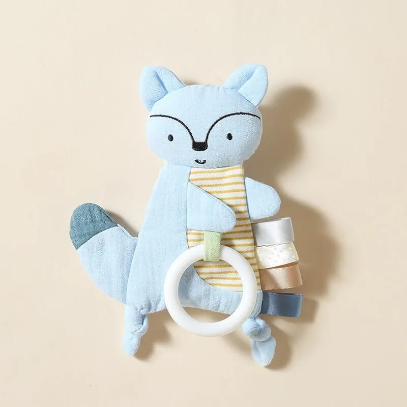 doudou bebe mordidou renard bleu
