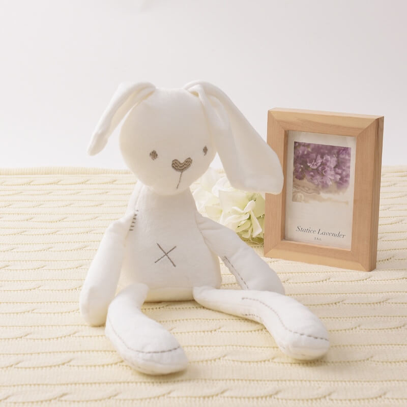 doudou lapin assis