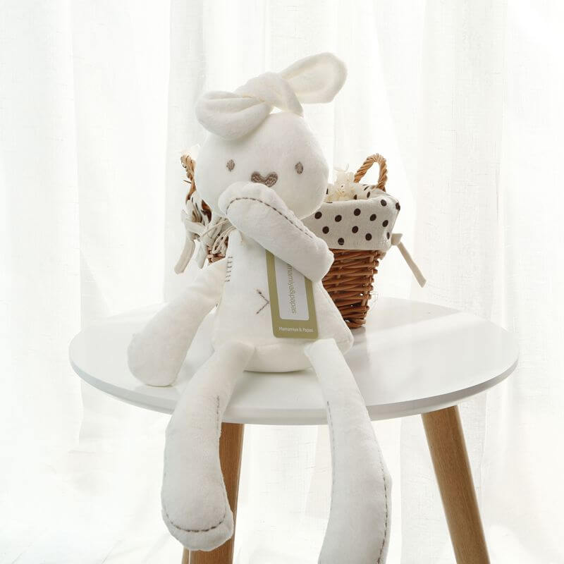 doudou lapin blanc