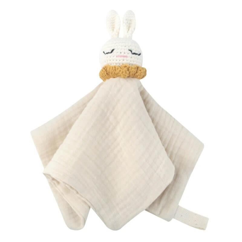 doudou lapin crochinou blanc