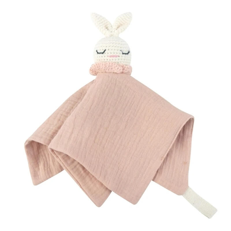 doudou lapin crochinou rose