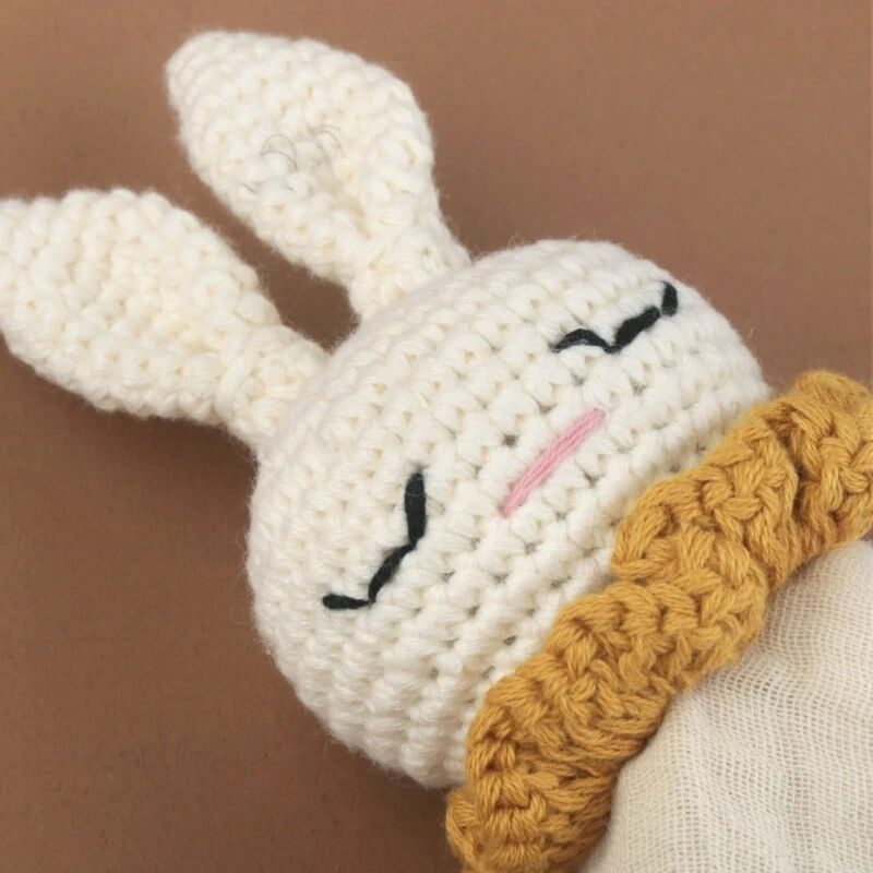 doudou lapin crochinou tete