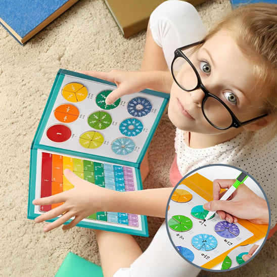 Mes P'tites Fractions™ - Puzzle Magnétique
