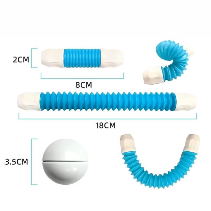 Jeu construction magnétique FlexiBlocs taille