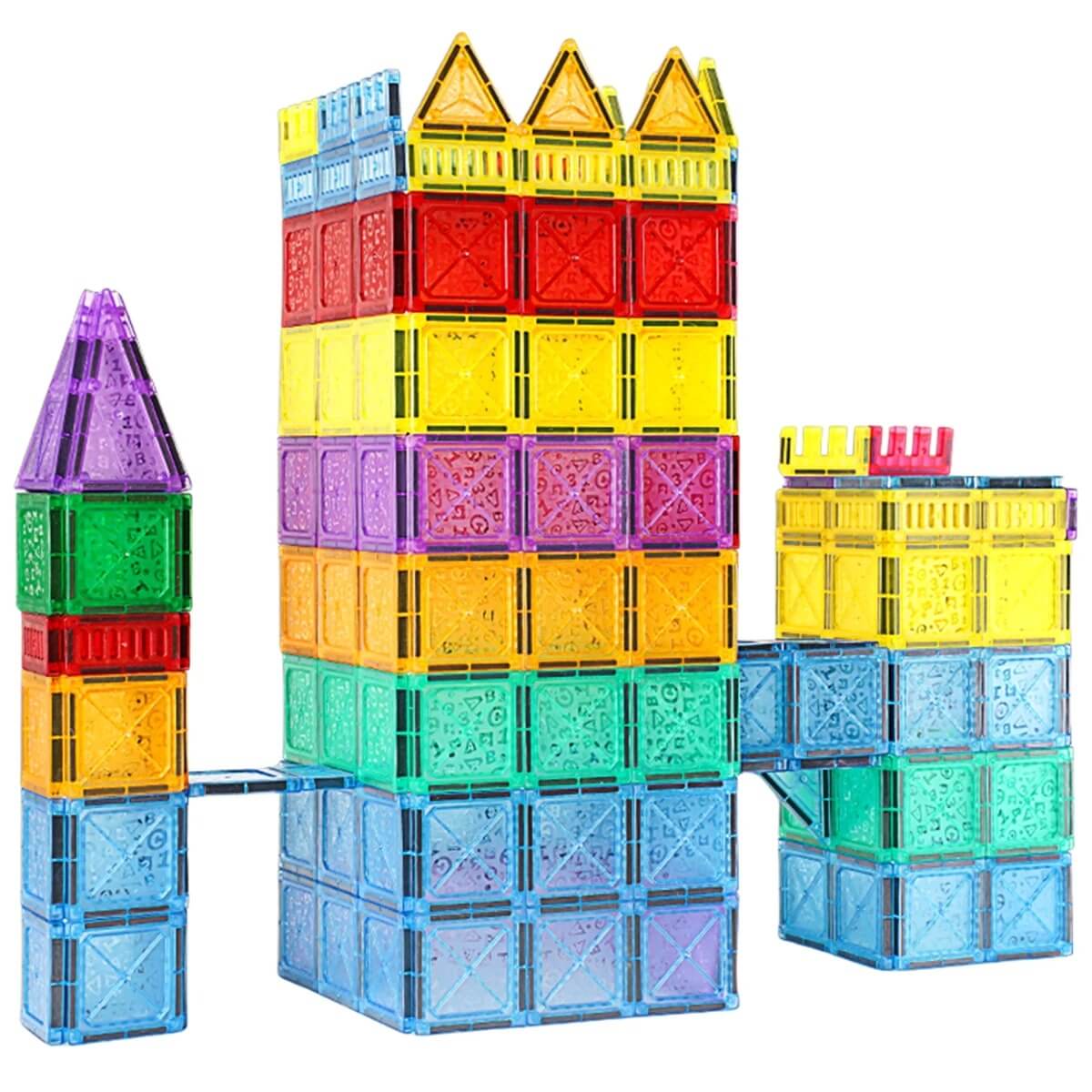 jeu construction magnétique magnetimonde chateau
