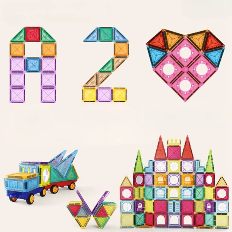 jeu construction magnétique magnetimonde chiffre
