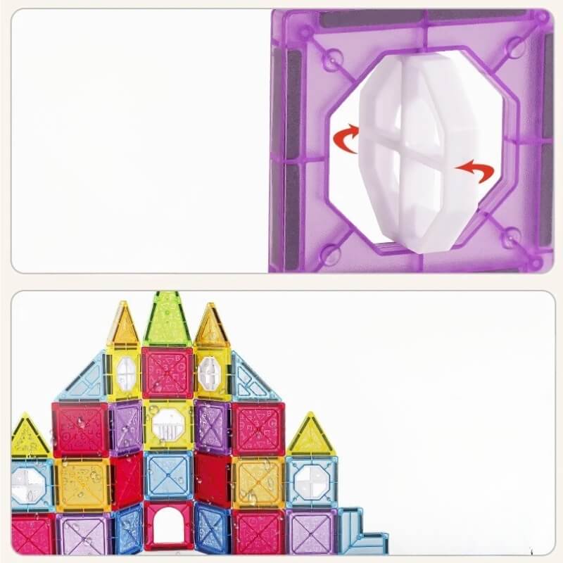jeu construction magnétique magnetimonde fenetre