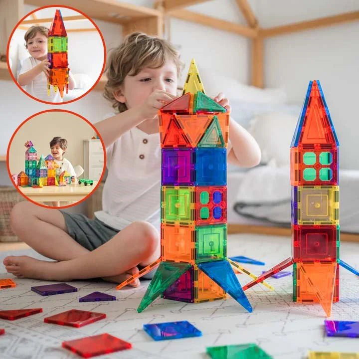 jeu construction magnétique solide et fun