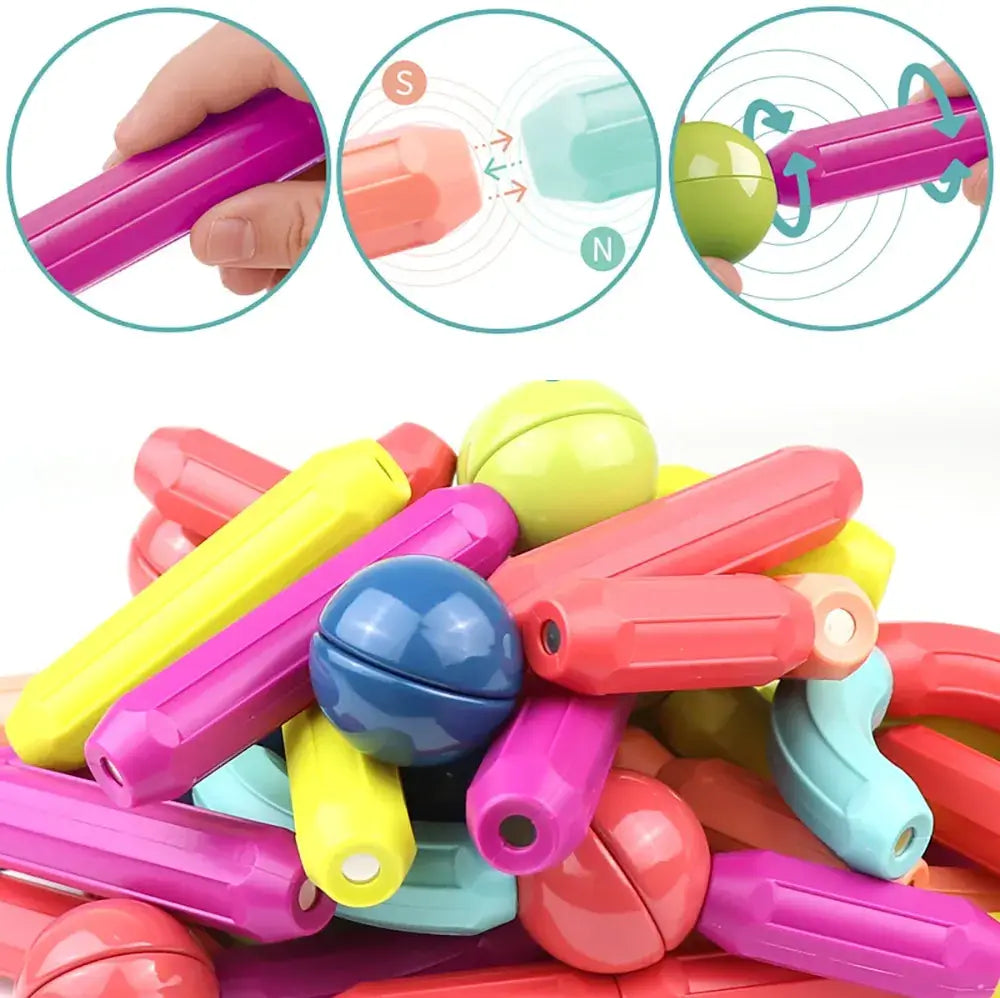 Jeu de construction magnétique magnet