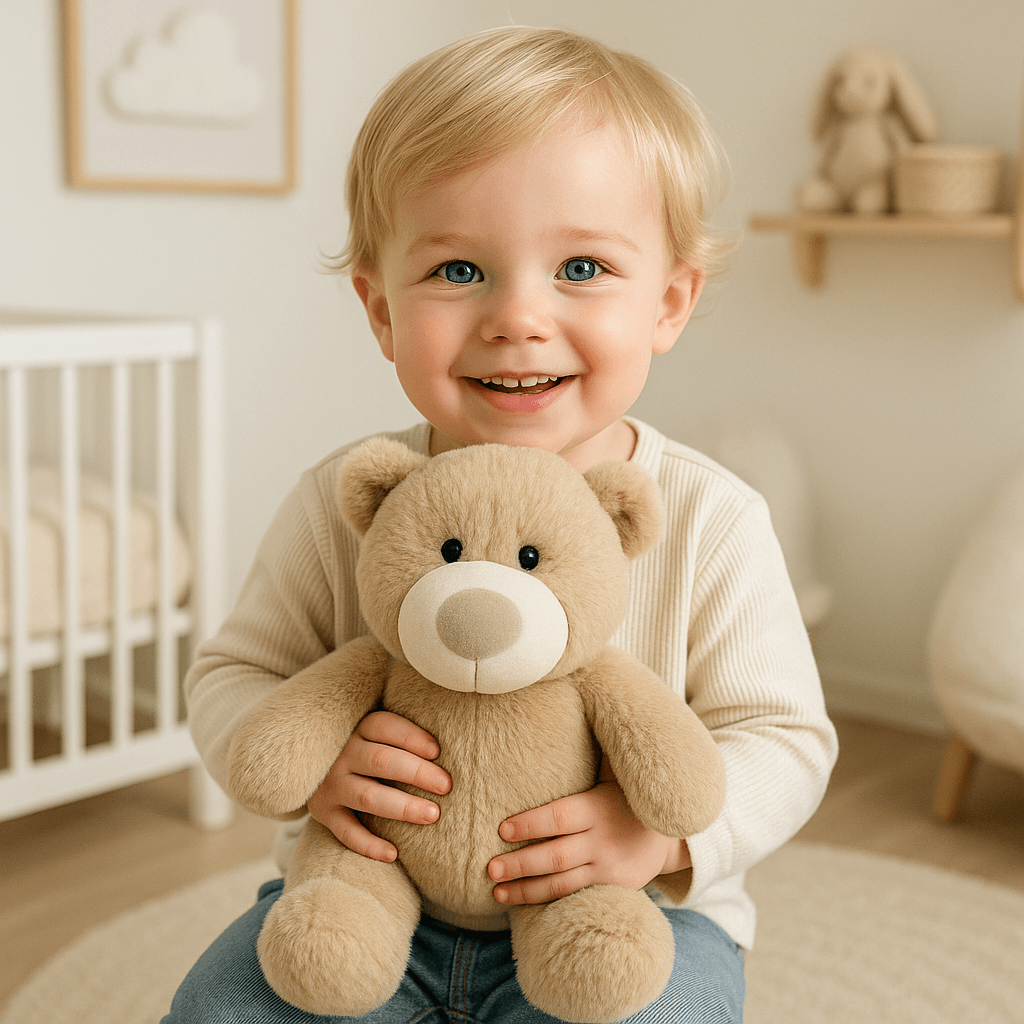 ours en peluche léo bébé