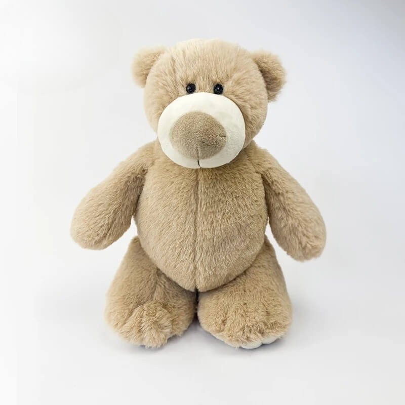 ours en peluche léo face