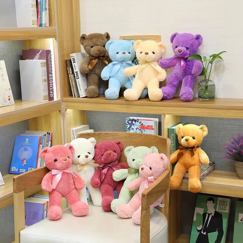 ours en peluche noeunoeu reuni