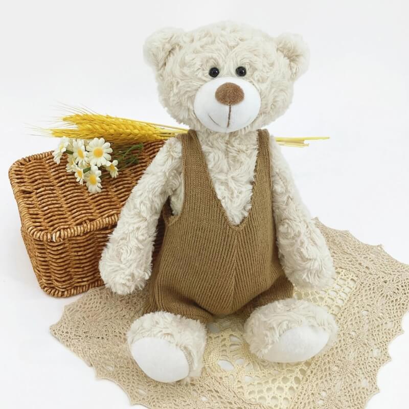 ours en peluche teddy calme mignon