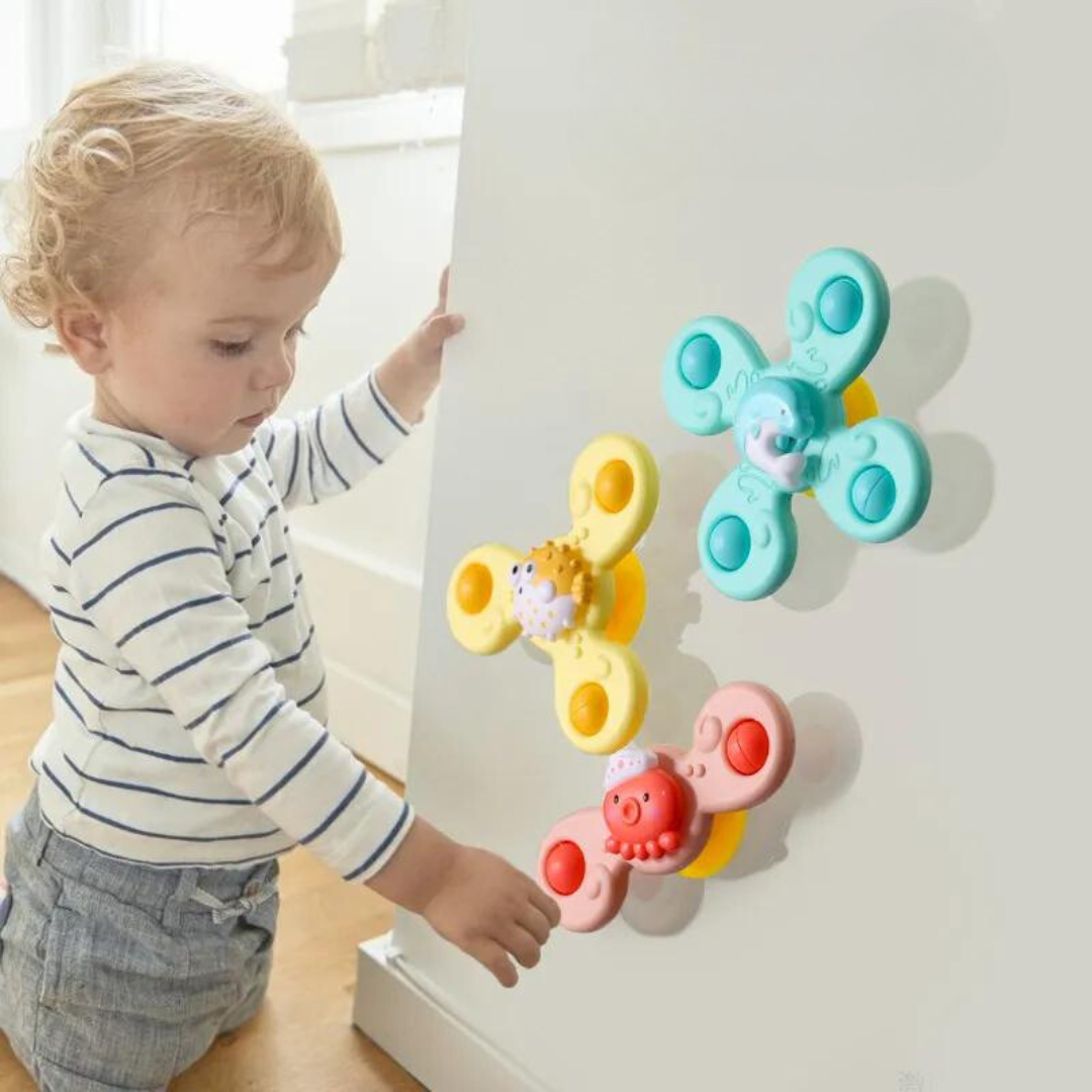 Baby Spinner™ | Lot de 3 Jouets d'éveil