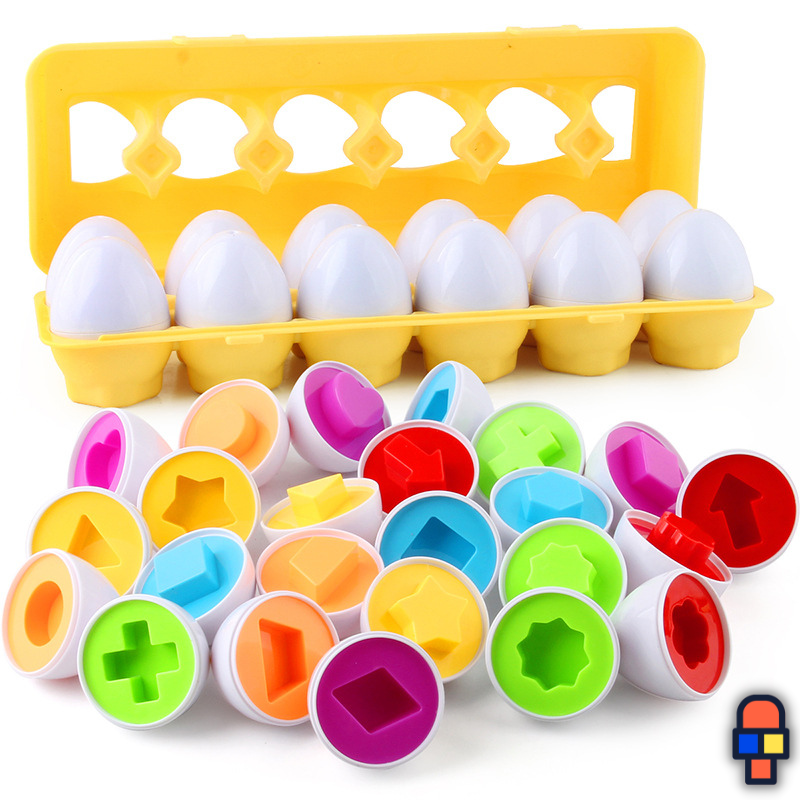 Smart Eggs™ |  Reconnaissance des couleurs et des formes