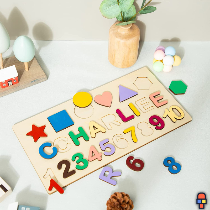Puzzle personnalise prenom BabyPuzzle charle