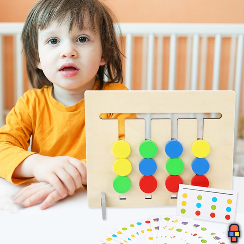 ColorWood™ | Jeu de raisonnement logique pour les enfants