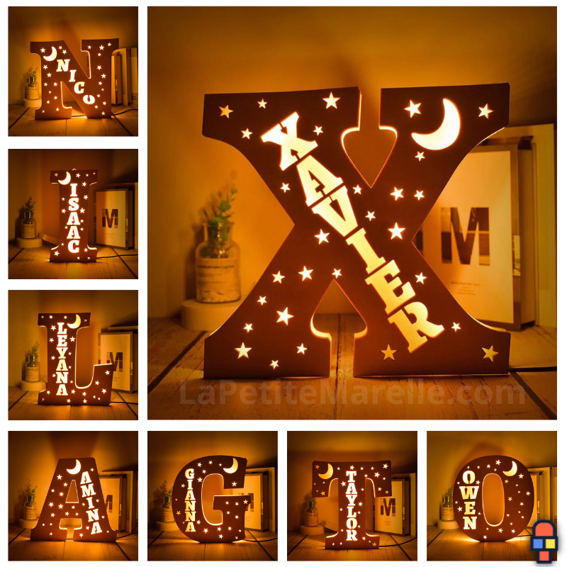 Stars'Light | Veilleuse étoilée personnalisée