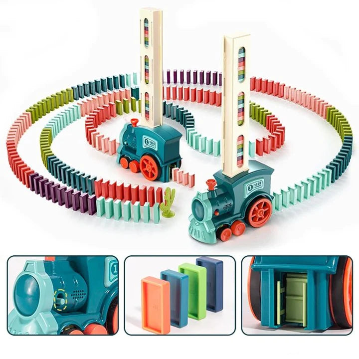 Jeux de construction avec domino couleurs