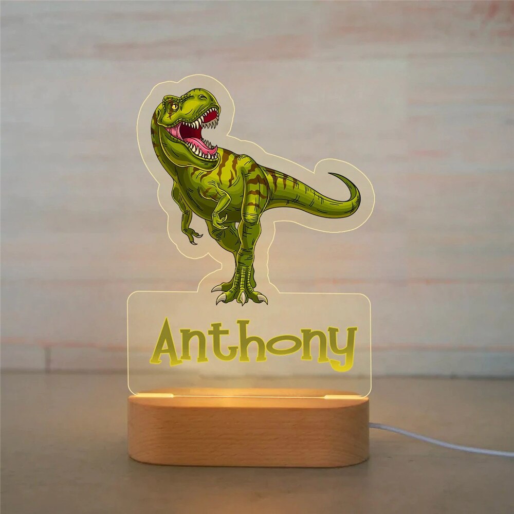 Veilleuse personnalisé | DinoLight