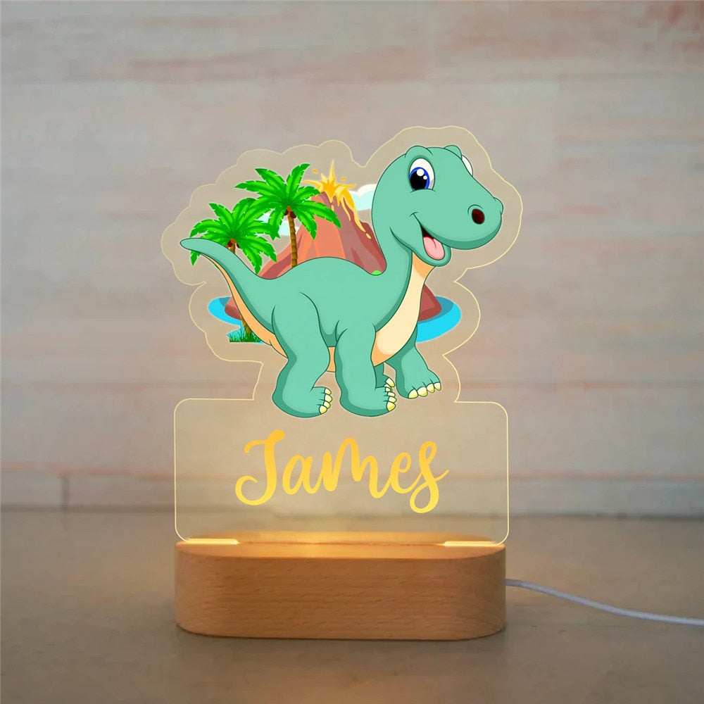 Veilleuse personnalisé | DinoLight