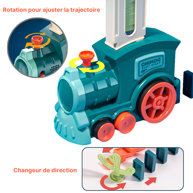 Jeux de construction avec domino mobile