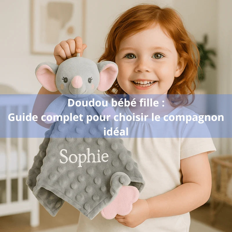 doudou bébé fille choisir le compagnon idéal