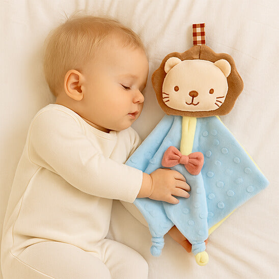 Doudou bébé garçon  Léo Lionceau sieste